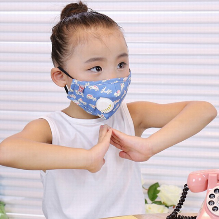 Protection dust-proof masks for  children give away 1 PM2.5 filter a set price for 3 pcs