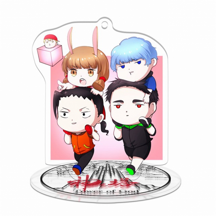 Tower of God Q version soma Small Standing Plates Acrylic keychain pendant 8-9CM 