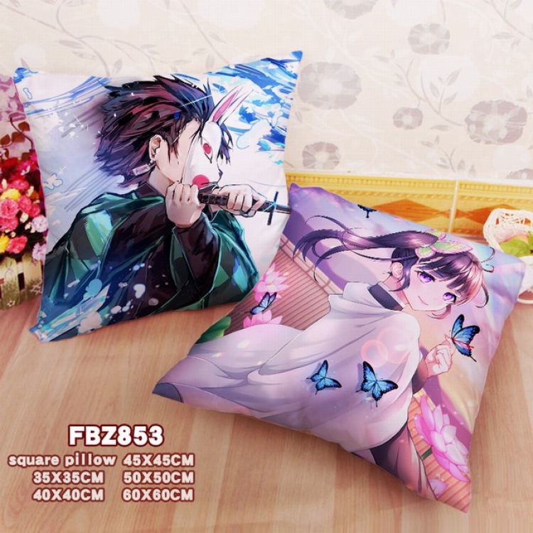 Demon Slayer Kimets Double-sided full color pillow cushion 45X45CM-FBZ853