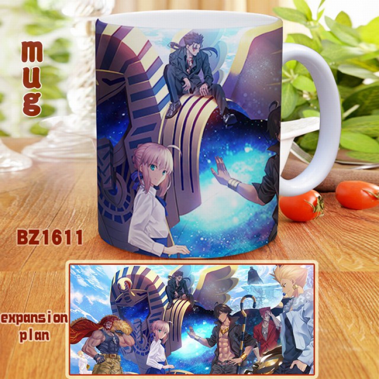 Fate Stay Night Full color printed mug Cup Kettle BZ1611