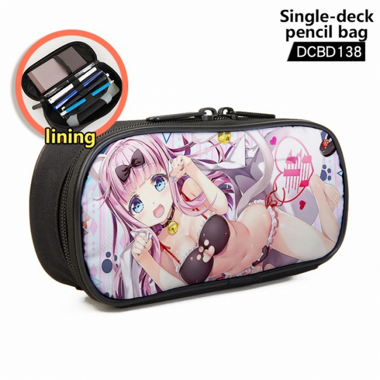 Kaguya-sama: Love Is War Anime single layer waterproof pen case 25X7X12CM -DCBD138