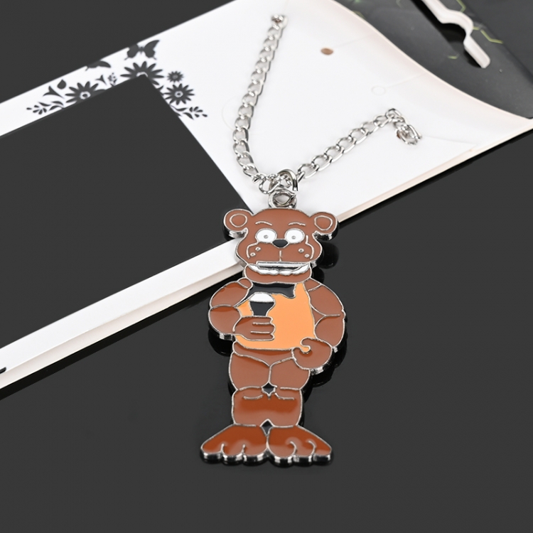 Five Nights at Freddys Brown Keychain pendant gift price for 5 pcs