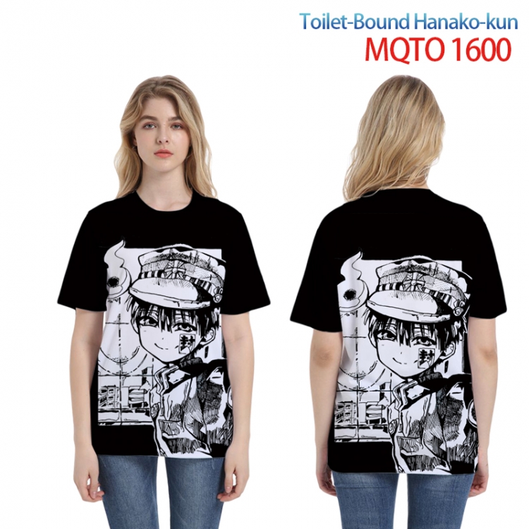 Toilet-Bound Hanako-kun European full color printing flower short sleeve T-shirt 2XS-4XL 9 sizes  MQTO 1600