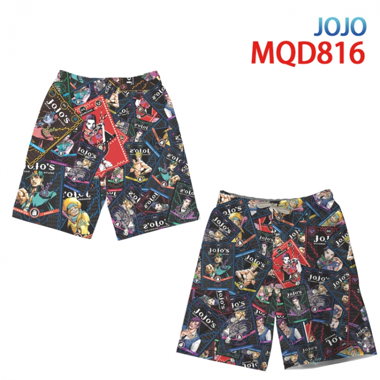 JoJos Bizarre Adventure  printing summer bathing suit beach pants M L XL 2XL 3XL MQD816