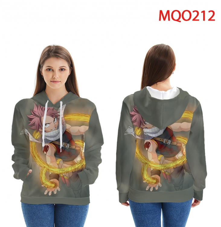 Hoodie Fairy tail Full Color Patch pocket Sweatshirt Hoodie EUR SIZE 9 sizes from XXS to XXXXL MQO 212