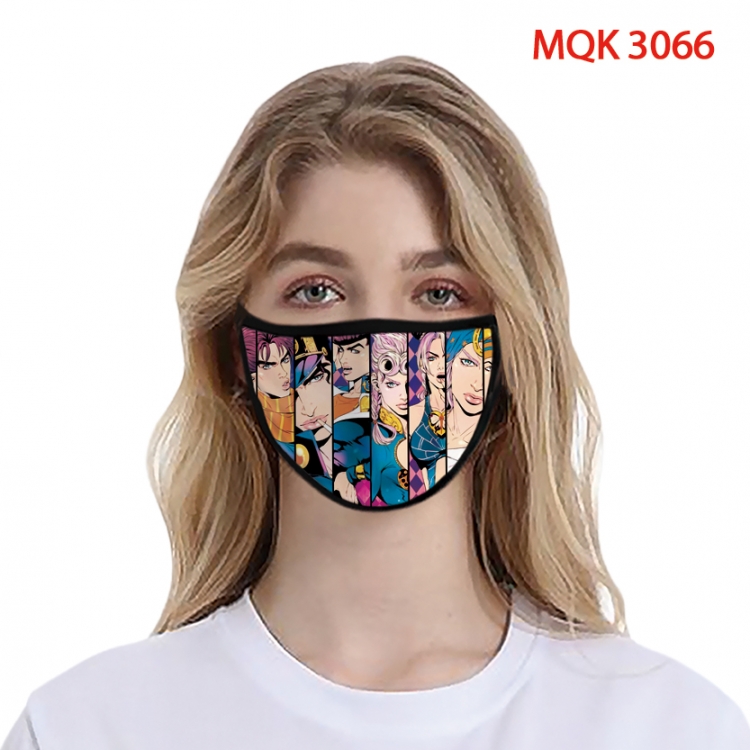 JoJos Bizarre Adventure Color printing Space cotton Masks price for 5 pcs MQK-3066