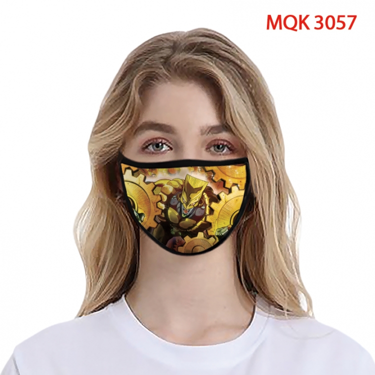 JoJos Bizarre Adventure Color printing Space cotton Masks price for 5 pcs MQK-3057