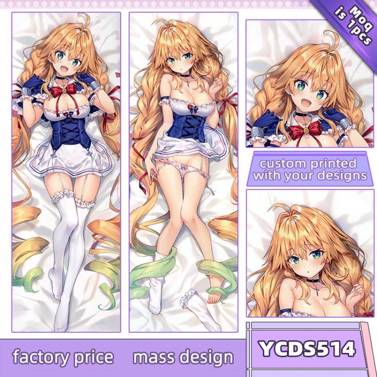 Azur Lane Anime body pillow cushion  50X150CM YCDS514