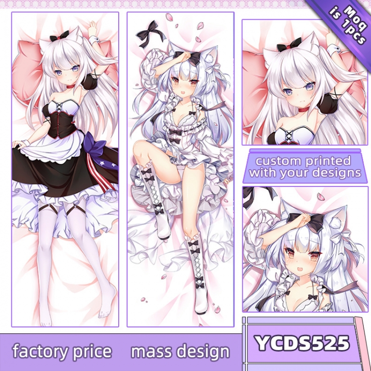 Azur Lane Anime body pillow cushion  50X150CM YCDS525