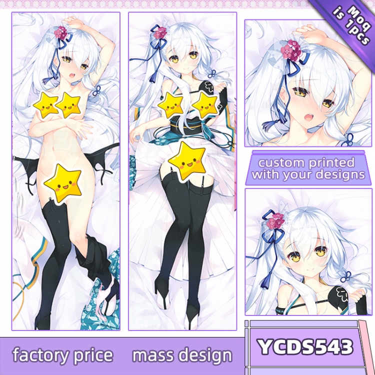 The Glittering Love of Lvbo Yi Anime body pillow cushion  50X150CM YCDS543