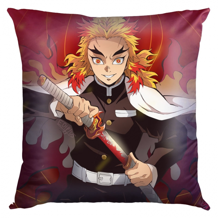 Demon Slayer Kimets Anime Double-sided full color pillow cushion 45X45CM G4-277 NO FILLING