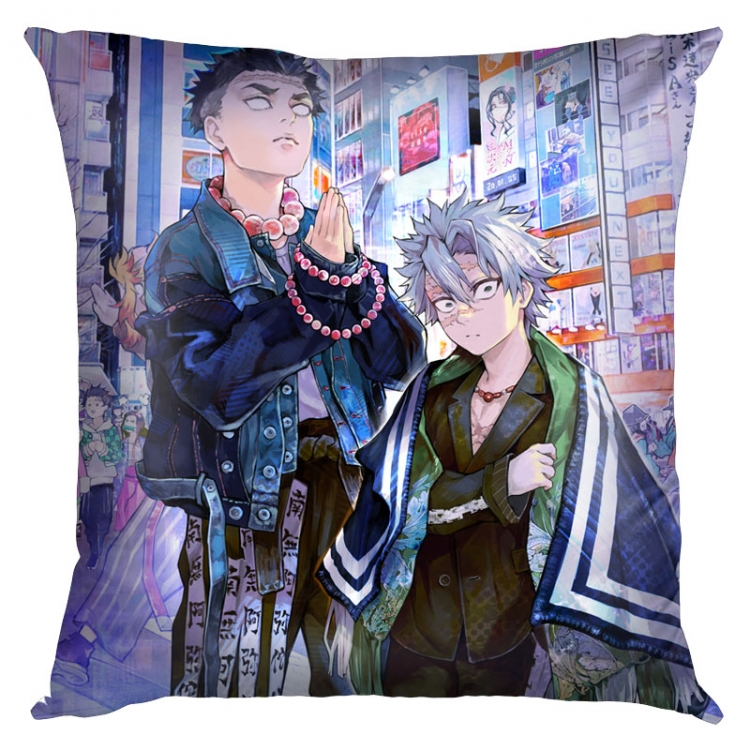 Demon Slayer Kimets Anime Double-sided full color pillow cushion 45X45CM G4-289 NO FILLING