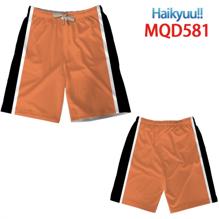 Haikyuu!! printing summer bathing suit beach pants M L XL 2XL 3XL MQD-581