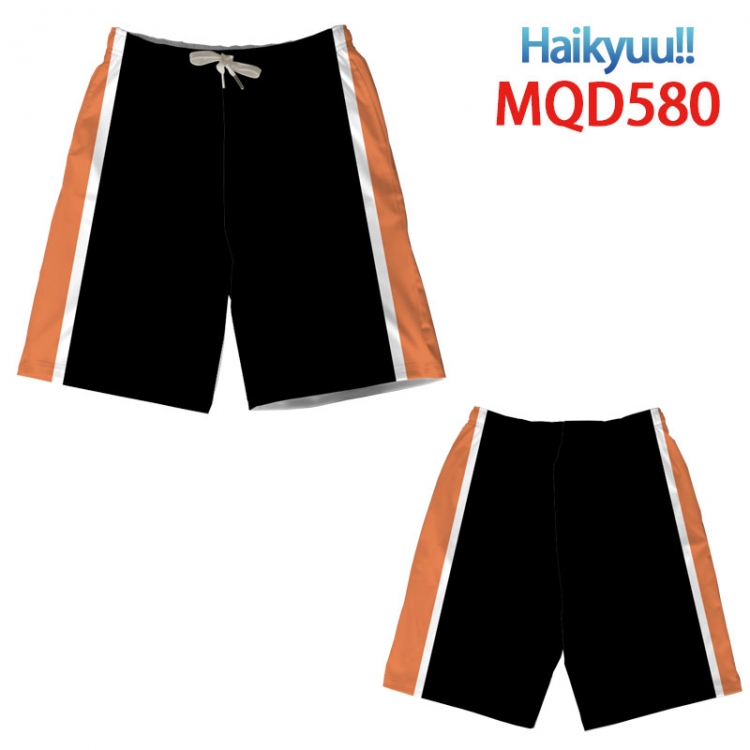 Haikyuu!! printing summer bathing suit beach pants M L XL 2XL 3XL MQD-580