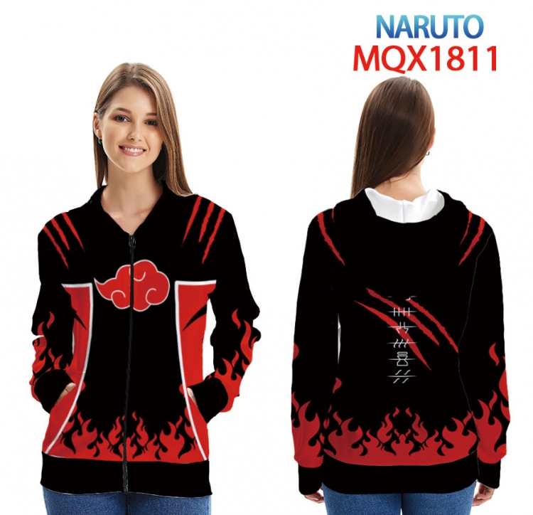 Naruto Full color short sleeve t-shirt   8 sizes from  XS to XXXXL MQX-1811