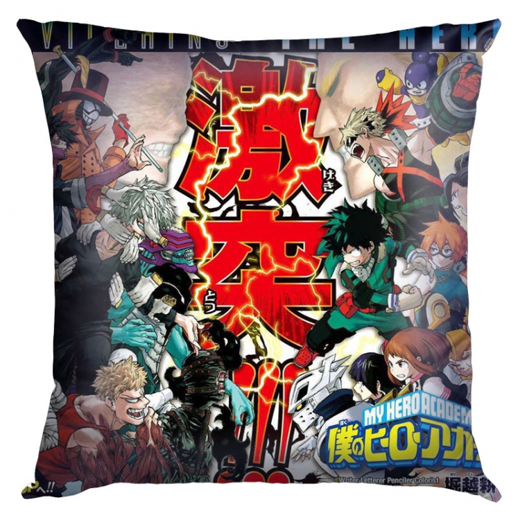 My Hero Academia Anime Double-sided full color pillow cushion 45X45CM w9-275 NO FILLING