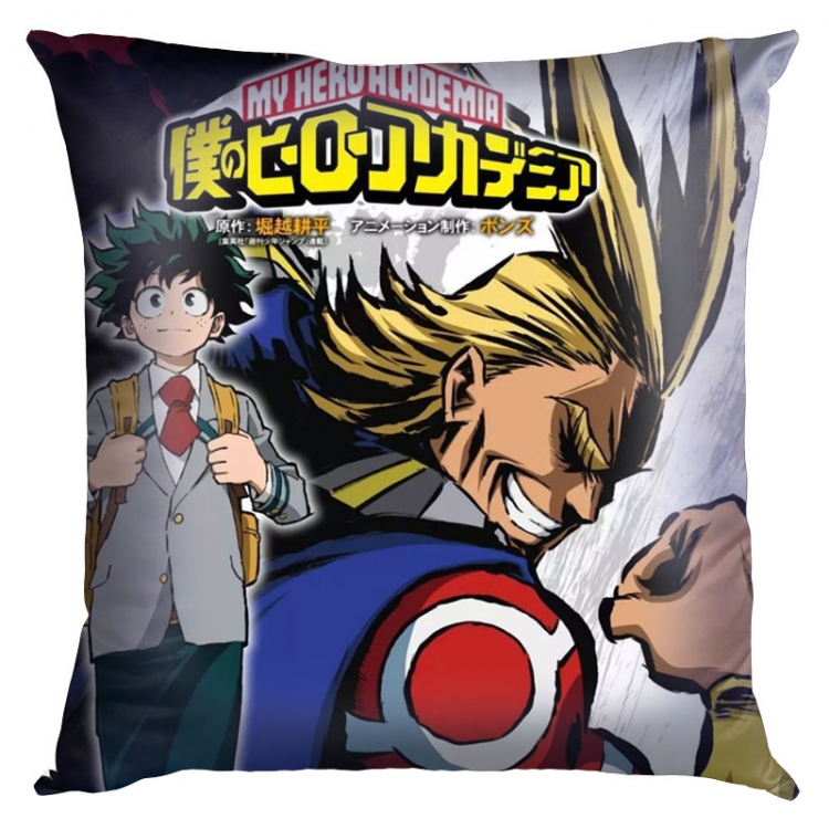 My Hero Academia Anime Double-sided full color pillow cushion 45X45CM w9-253 NO FILLING