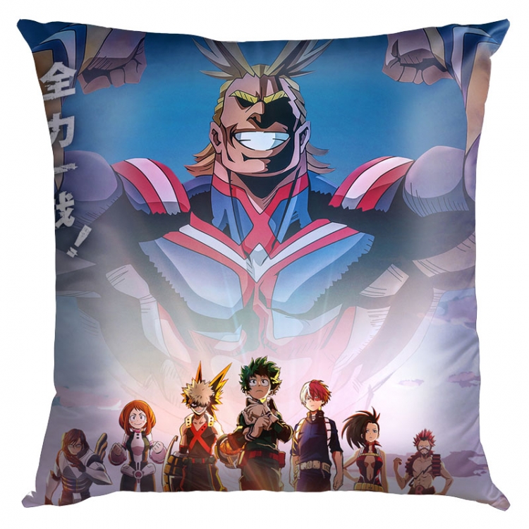 My Hero Academia Anime Double-sided full color pillow cushion 45X45CM   w9-251 NO FILLING