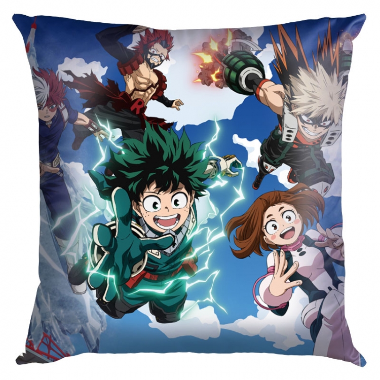 My Hero Academia Anime Double-sided full color pillow cushion 45X45CM w9-337 NO FILLING