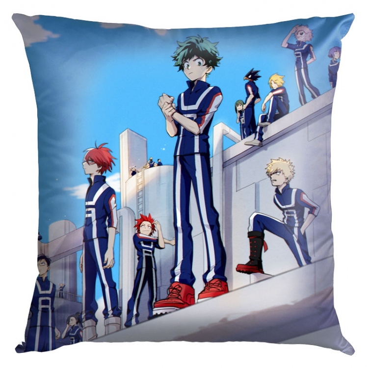 My Hero Academia Anime Double-sided full color pillow cushion 45X45CM  w9-301 NO FILLING