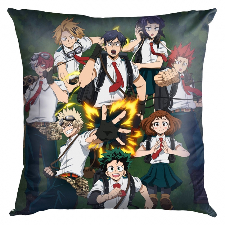 My Hero Academia Anime Double-sided full color pillow cushion 45X45CM w9-311 NO FILLING