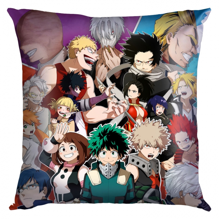 My Hero Academia Anime Double-sided full color pillow cushion 45X45CM w9-325 NO FILLING