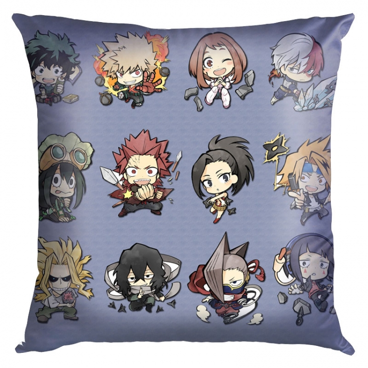 My Hero Academia Anime Double-sided full color pillow cushion 45X45CM w9-312A NO FILLING