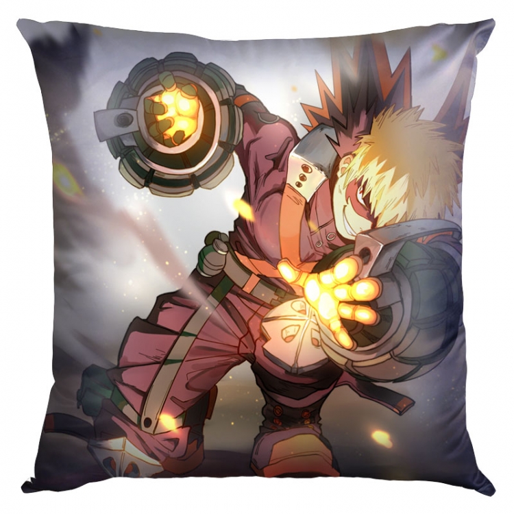 My Hero Academia Anime Double-sided full color pillow cushion 45X45CM  NO FILLING