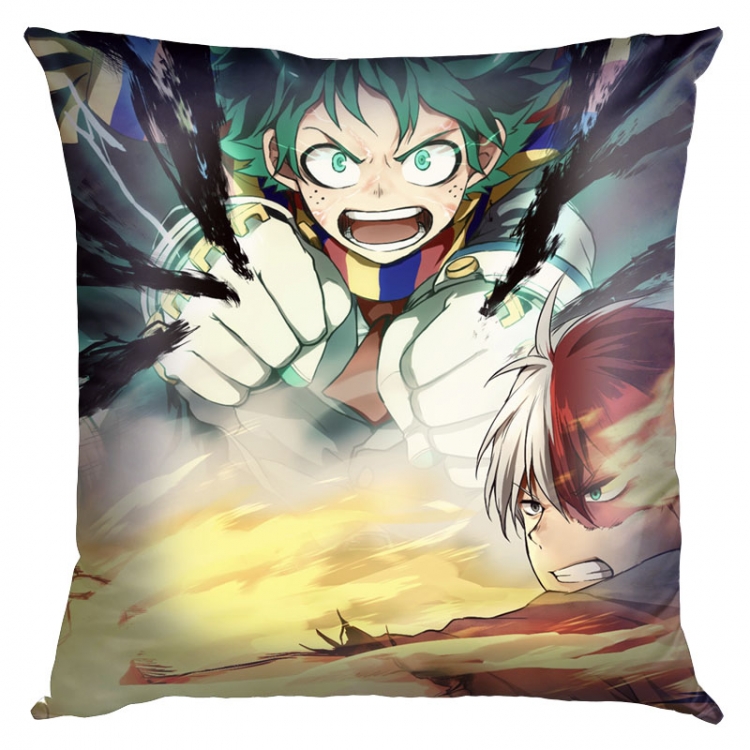 My Hero Academia Anime Double-sided full color pillow cushion 45X45CM w9-335 NO FILLING