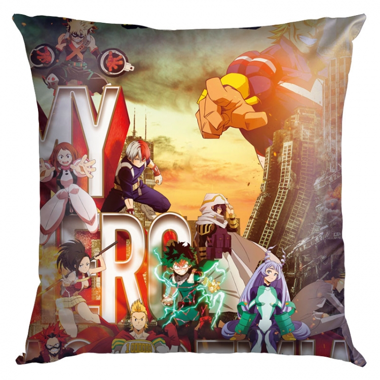 My Hero Academia Anime Double-sided full color pillow cushion 45X45CM NO FILLING