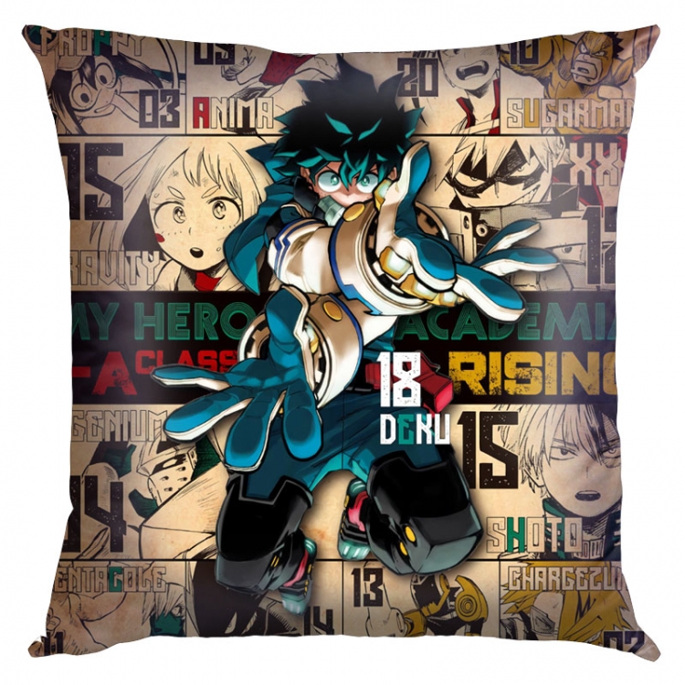 My Hero Academia Anime Double-sided full color pillow cushion 45X45CM w9-281 NO FILLING