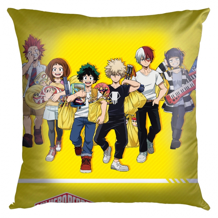 My Hero Academia Anime Double-sided full color pillow cushion 45X45CM   w9-285 NO FILLING