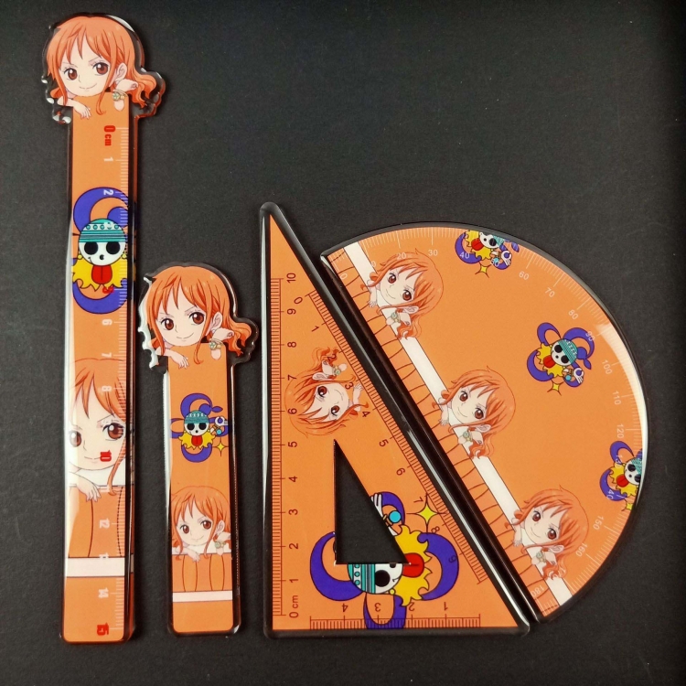 One Piece Student ruler a set of 4 pieces price for 2 set