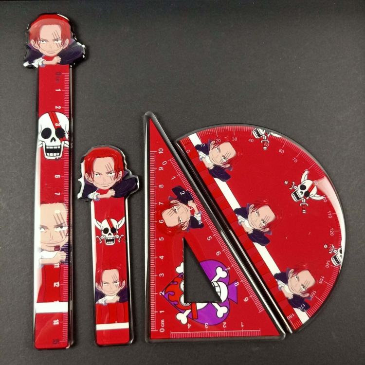 One Piece Student ruler a set of 4 pieces price for 2 set