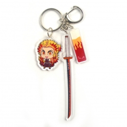 Demon Slayer Kimets keychain p...