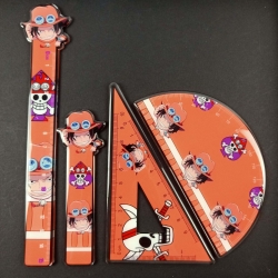 One Piece Student ruler a set ...