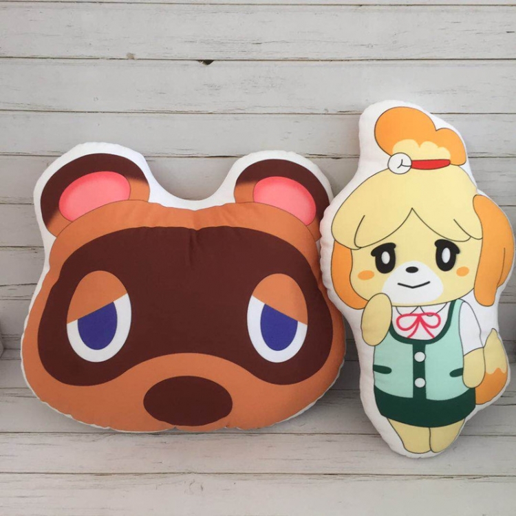 Animal CrOssing  Raccoon dog and Xi Shihui Animation doll pillow price for 2 pcs
