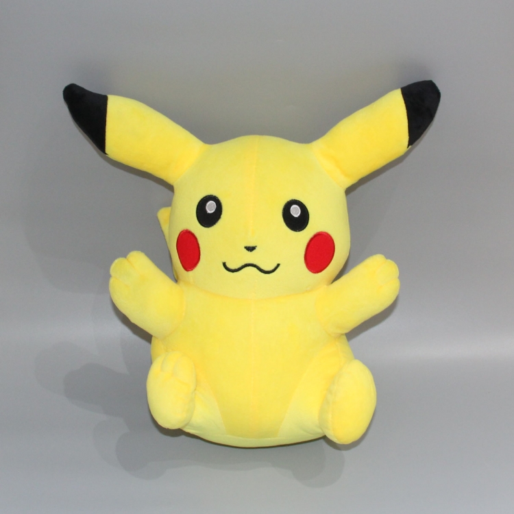Pokemon Sitting Pikachu doll plush toy pillow 28x20cm 0.330kg