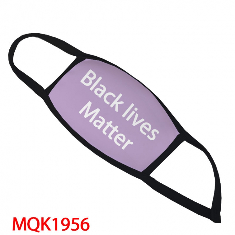 Black lives matter Color printing Space cotton Masks price for 5 pcs MQK1956