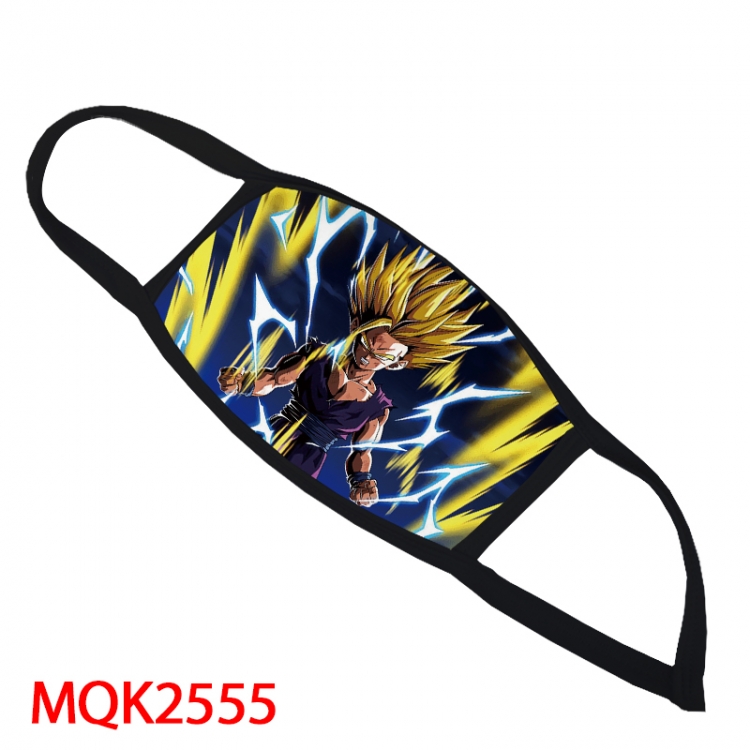 DRAGON Ball Color printing Space cotton Masks price for 5 pcs MQK2555