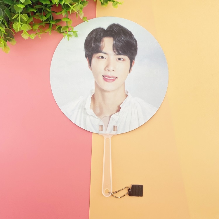 BTS JIN  Round fan a set price for 5 pcs