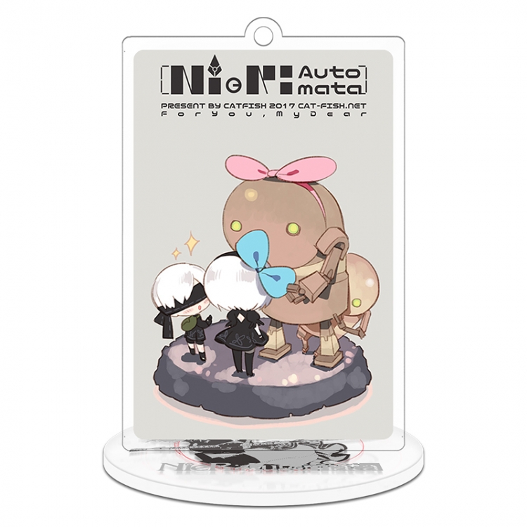 NieR：Automata  Standing Plates acrylic Keychain 8cm