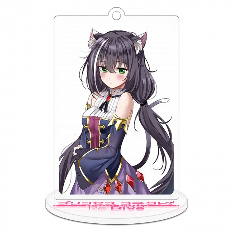 ReDive Standing Plates acrylic Keychain  8CM