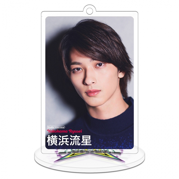 2020 Japanese male stars Stand acrylic Keychain 8cm