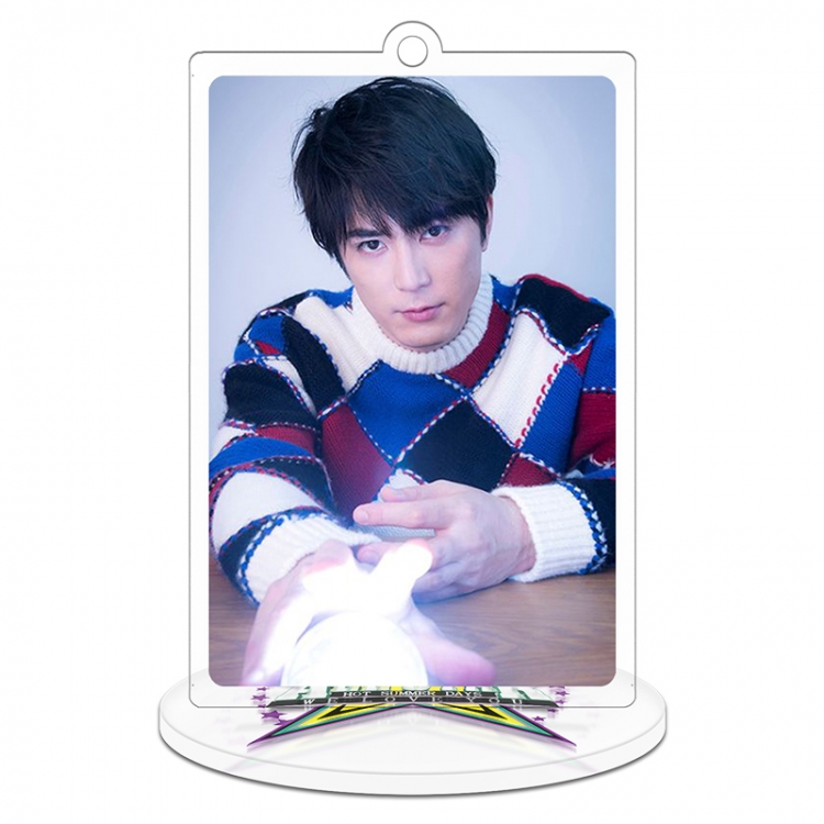 2020 Japanese male stars Stand acrylic Keychain 8cm