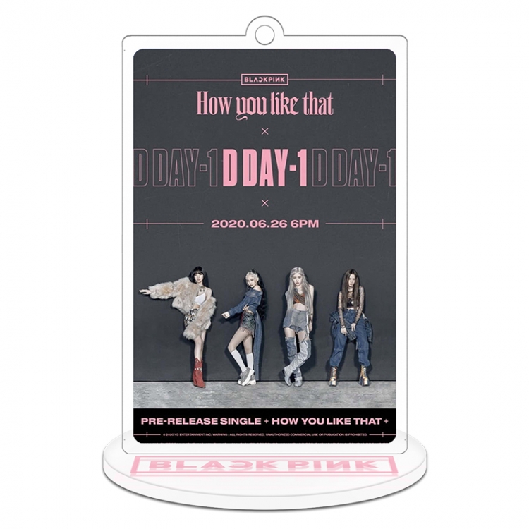 BLACK PINK Stand acrylic Keychain 8cm