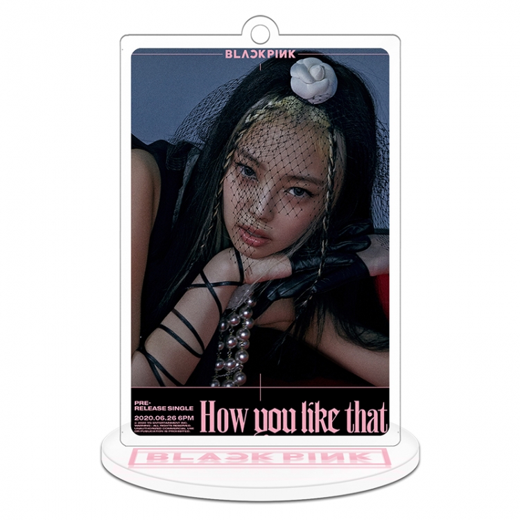 BLACK PINK Stand acrylic Keychain 8cm