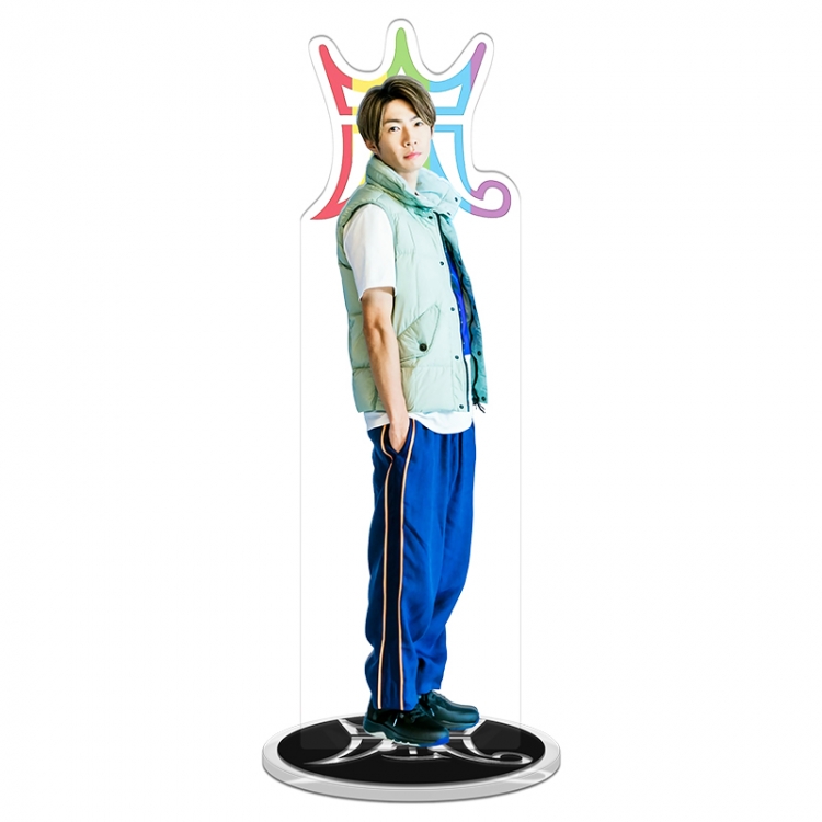 ARASHI Four generations Acrylic Stand Keychain 20cm