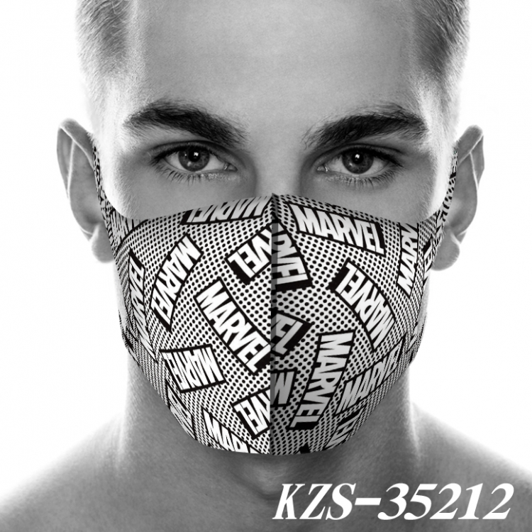 Marvel series 3D digital printing masks price for 5 pcs KZS-35212A