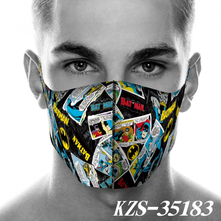 Marvel series 3D digital printing masks price for 5 pcs KZS-35183A